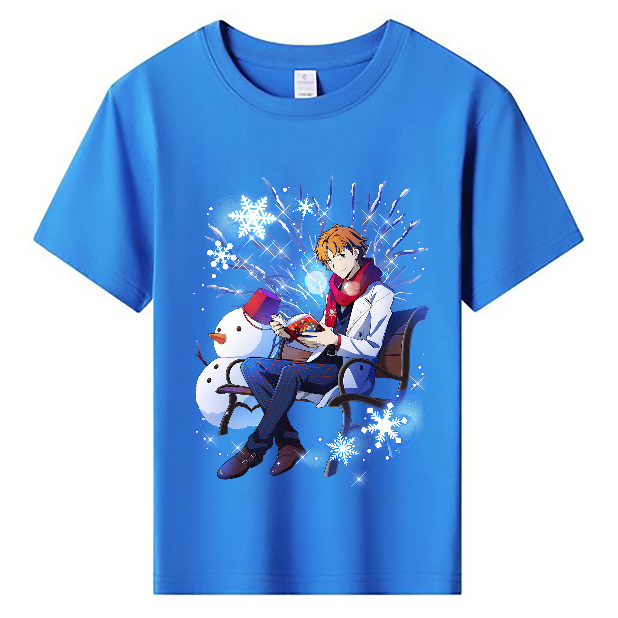 （画像用） 文豪ストレイドッグス Bungo Stray Dogs 綿100％キッズTシャツ（フロントプリント）